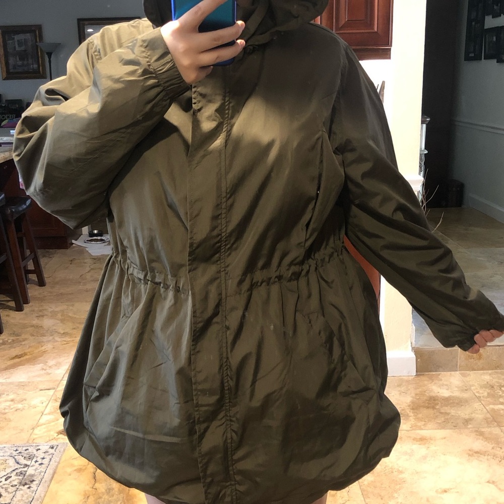Ava & Viv Plus Size Rain Resistant Jacket 3X